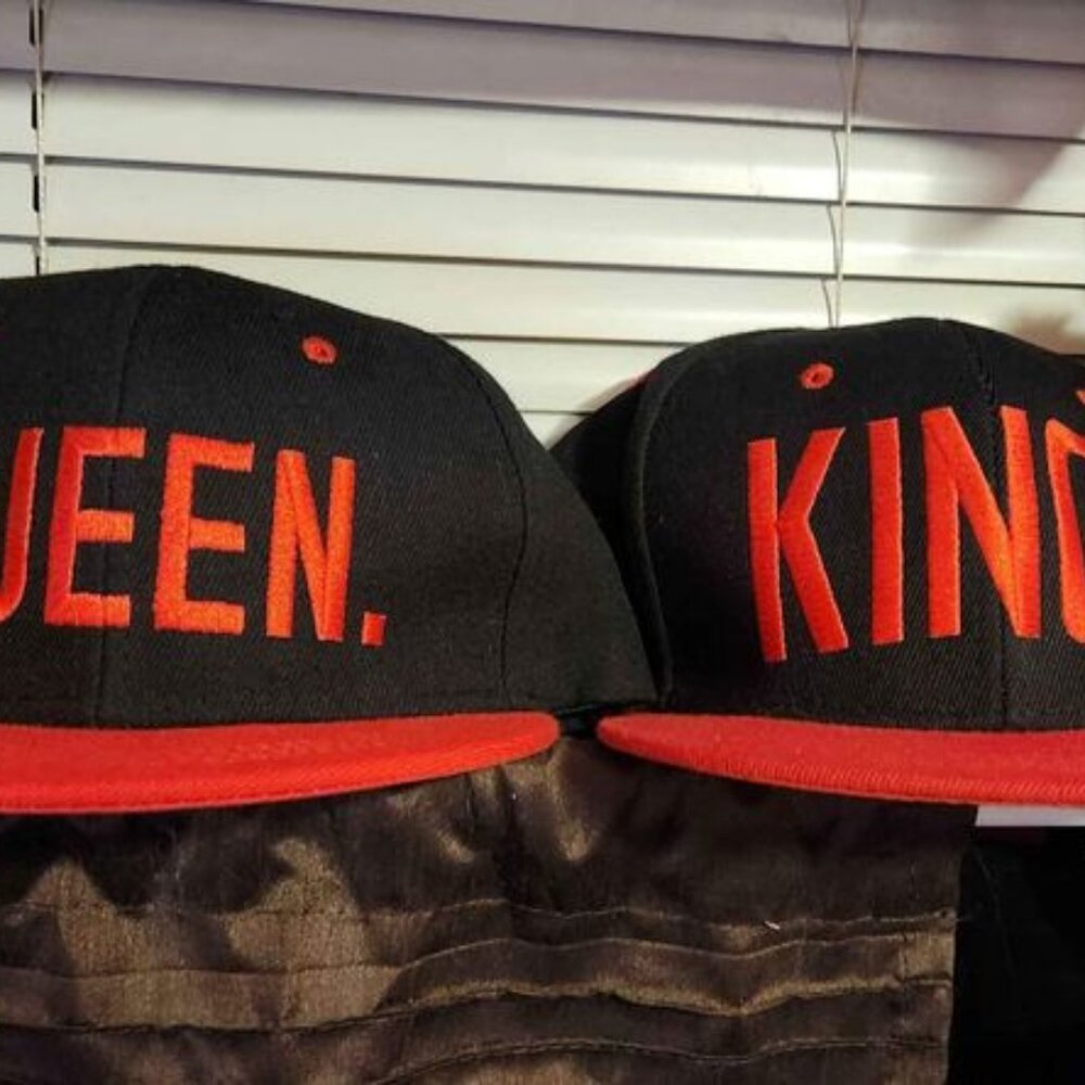Matching King and Queen Hats